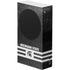 Michigan State University Black and White Stripes Xbox Series S Skins